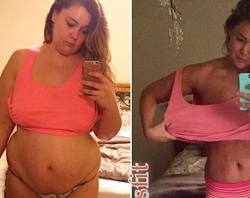 Luchó contra la obesidad para superar la viudez