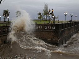 Alerta por sudestada el Río de la Plata