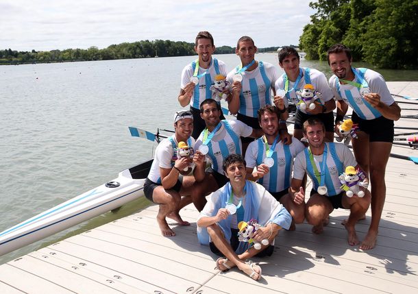 Los medallistas argentinos en Toronto