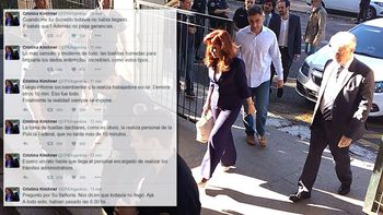 Cristina hizo un duro descargo vía Twitter Cristina hizo un duro descargo vía Twitter