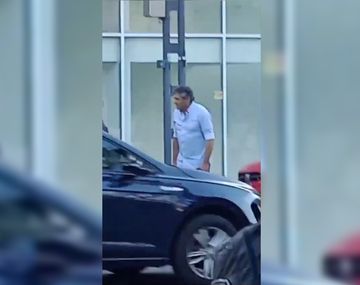 Enzo Francescoli sufrió un accidente de tránsito sobre Avenida Libertador