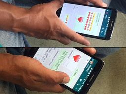 Un engaño en dos fotos de WhatsApp que se viralizó por Twitter