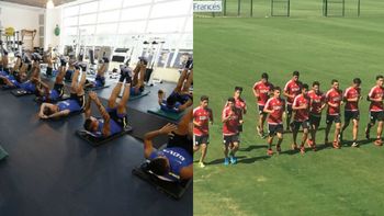 El Xeneize y el Millonario ya se mueven en Ezeiza El Xeneize y el Millonario ya se mueven en Ezeiza