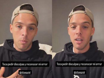 Santiago Maratea pidió disculpas tras ser filmarse manejando sin cinturón de seguridad.