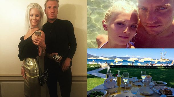 El festejo lujoso de Maxi López y su novia por su segundo aniversario