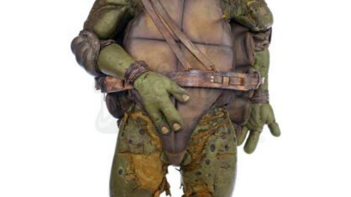 Nadie quiso comprar el feo disfraz de Leonardo de las Tortugas