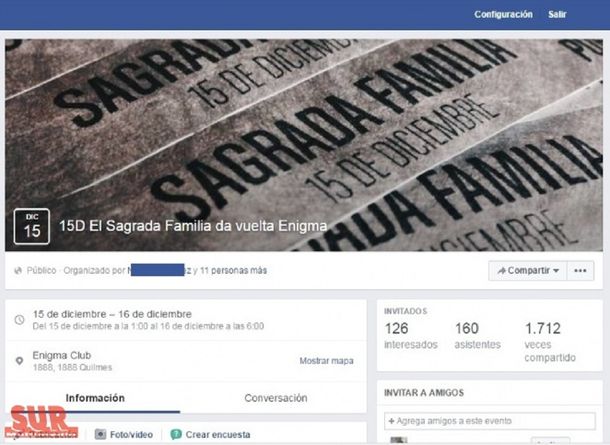 Alumnos de una escuela privada de Quilmes   Oeste organizan una fiesta privada a la que ellos mismos llaman   ilegal.