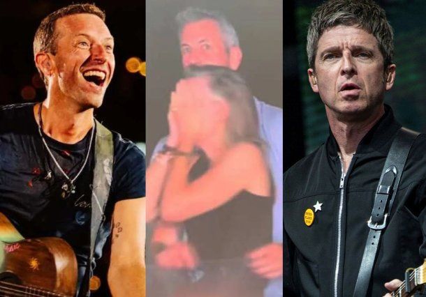 Oasis y una indirecta a Coldplay tras el escándalo viral: “No nos importa con quién se toquetean”