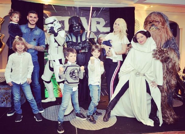 El cumpleaños de los hijos de Wanda Nara&nbsp;