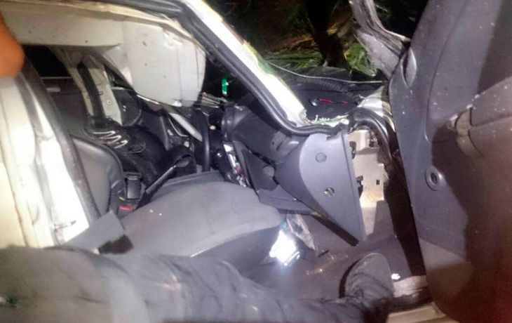 Córdoba: un joven cayó con un auto por un barranco y sobrevivió