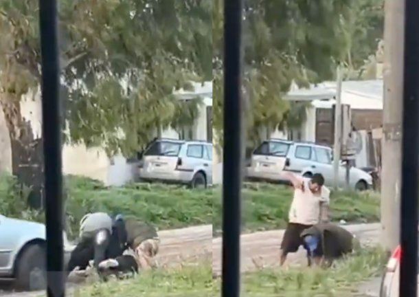 Violento video en Mar del Plata: lo acusaron de abuso, se agarró a trompadas y baleó a tres personas