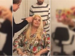 Susana Giménez se prepara para su programa Susana Giménez se prepara para su programa