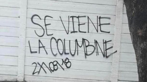 Se viene la Columbine: la amenaza de masacre que tiene en vilo a un colegio de Llavallol