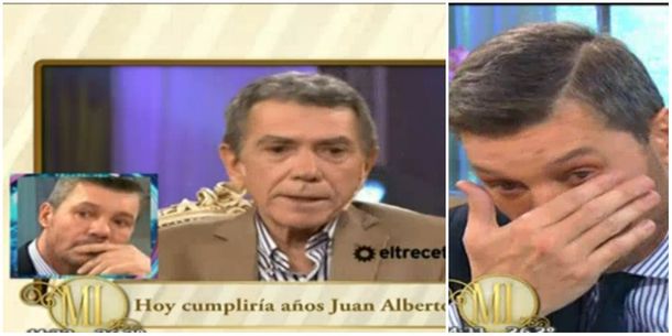 La emoción de Marcelo Tinelli al recordar a Juan Alberto Badía