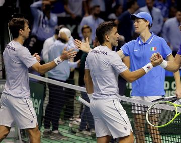 Argentina se despidió del sueño de la Copa Davis tras caer ante Italia