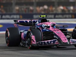 Franco Colapinto pagó caro la estrategia de Alpine y terminó 16° en el Gran Premio de Singapur