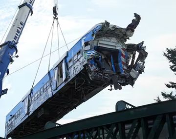 Tras el choque de trenes