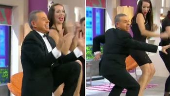 norberto oyarbide llevo su popular baile al programa de georgina barbarossa norberto oyarbide llevo su popular baile al programa de georgina barbarossa