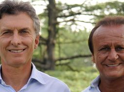 Mauricio Macri y Miguel Del Sel