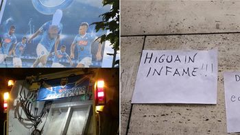 el bullying de los hinchas del napoli contra higuain, por el pase a la juventus el bullying de los hinchas del napoli contra higuain, por el pase a la juventus