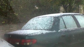 mar del plata amanecio con las marcas de la nevada mar del plata amanecio con las marcas de la nevada