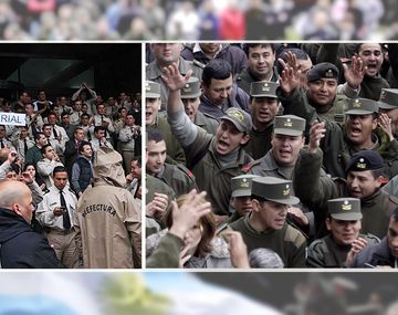 Prefectos y gendarmes esperan una respuesta del Gobierno