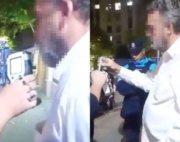Conductor amenazó a policías en un control de La Plata: Te hago carne picada