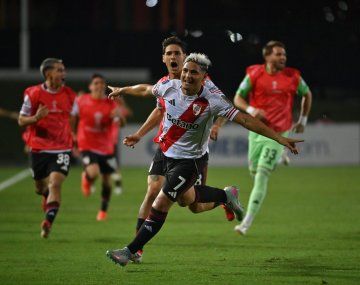 River le ganó sobre la hora a Carabobo en Venezuela.&nbsp;