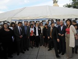 opositores instalaron la carpa por la justicia independiente opositores instalaron la carpa por la justicia independiente