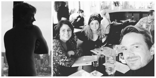 El desnudo de un actor argentino en Nueva York