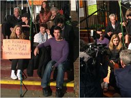 Huelga de hambre de los herederos de Bernardo Green en el Belgrano Day School