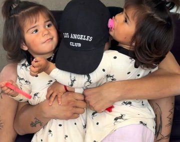 Thiago apareció junto a sus hijas tras el alta: el emotivo video que conmovió a todos