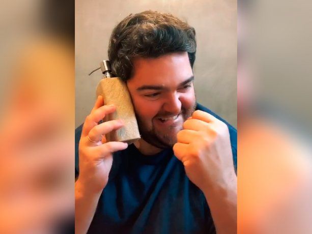 El viral de TikTok al que se subió Barassi: Amor, te gustaría pasar un lindo fin de semana