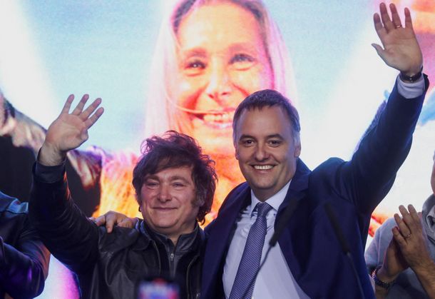 Javier Milei y Manuel Adorni Javier Milei y Manuel Adorni