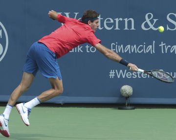Delpo sigue intentando encontrar su mejor forma física