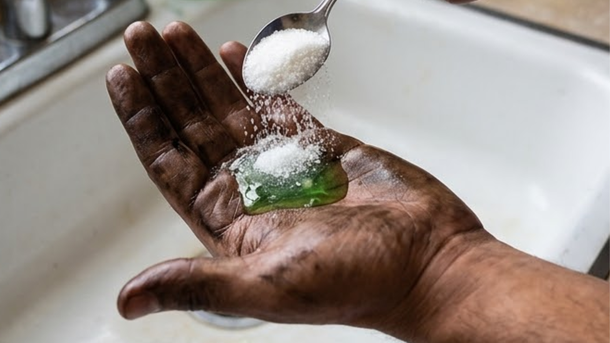 Por qué cada vez más mexicanos le añaden azúcar al detergente en las manos.