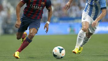 sin messi, barcelona vencio al malaga y tiene puntaje ideal sin messi, barcelona vencio al malaga y tiene puntaje ideal