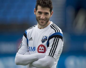 Ignacio Piatti con la camiseta del Montreal Impact de Canadá