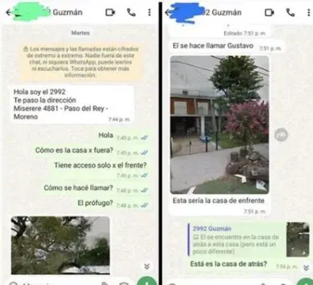 Los chats que permitieron la captura de Abel Guzmán Los chats que permitieron la captura de Abel Guzmán