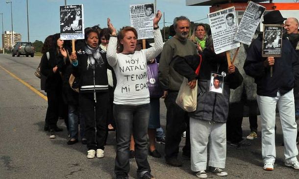 Miramar: familiares de Natalia Melmann realizaron una protesta