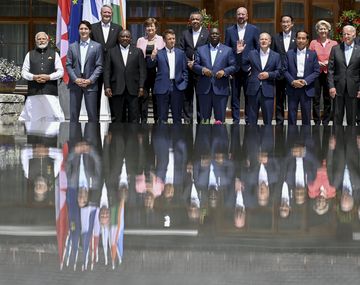 Foto familiar del G7: Alberto