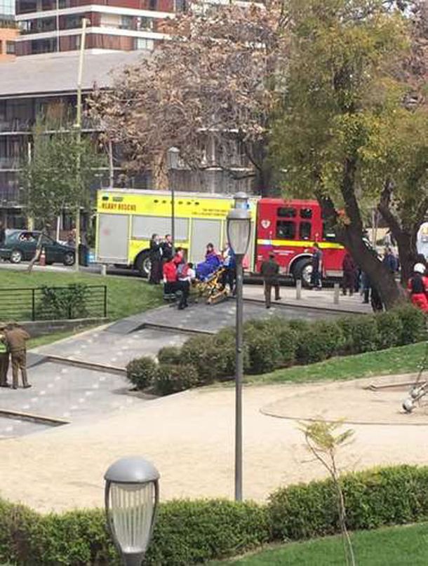 Las imágenes del atentado terrorista en el metro de Santiago de Chile