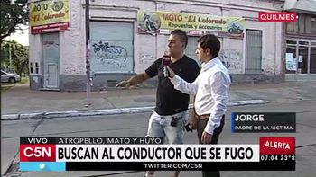 quilmes: atropello a un chico de 18 anos, lo mato y se dio a la fuga quilmes: atropello a un chico de 18 anos, lo mato y se dio a la fuga