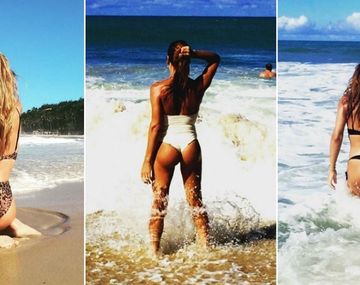 Qué famosa lució sus curvas en Brasil