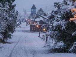 Frío polar: imágenes de las fuertes nevadas en varias zonas del país