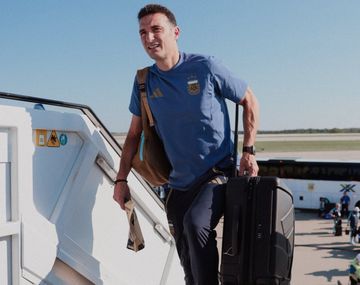 Mapa en vivo del vuelo de Lionel Scaloni y parte de la Selección Argentina hacia Ezeiza