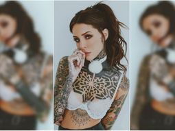 Candelaria Tinelli se hizo un nuevo tatuaje