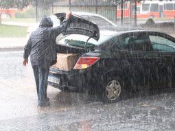 Se espera un lunes con lluvias en la Ciudad y el conurbano