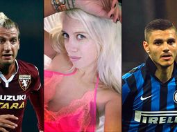 la provocacion de wanda nara tras el gesto obsceno de maxi lopez a mauro icardi la provocacion de wanda nara tras el gesto obsceno de maxi lopez a mauro icardi