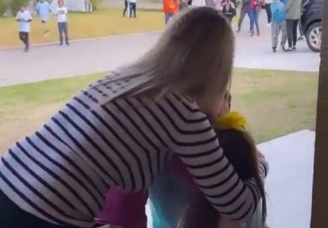 Hasta las lágrimas: el emotivo reencuentro de Ángel Di María con su familia